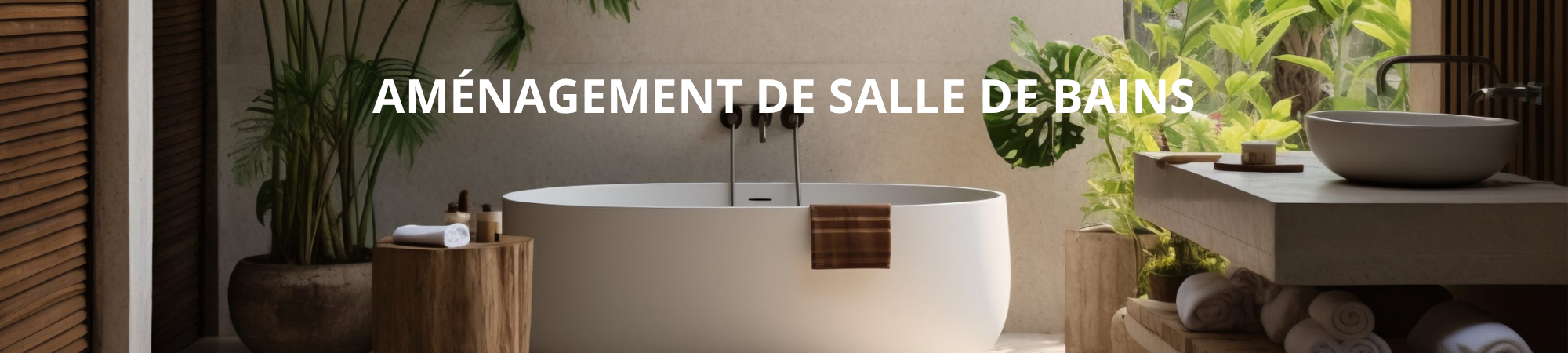 Aménagement de salle de bains ( baignoire îlot) |Plomberie Services à Lens Aménagement de salle de bains ( baignoire îlot) |Plomberie Services à Lens